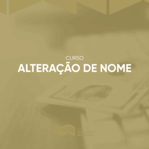 curso alteração de nome