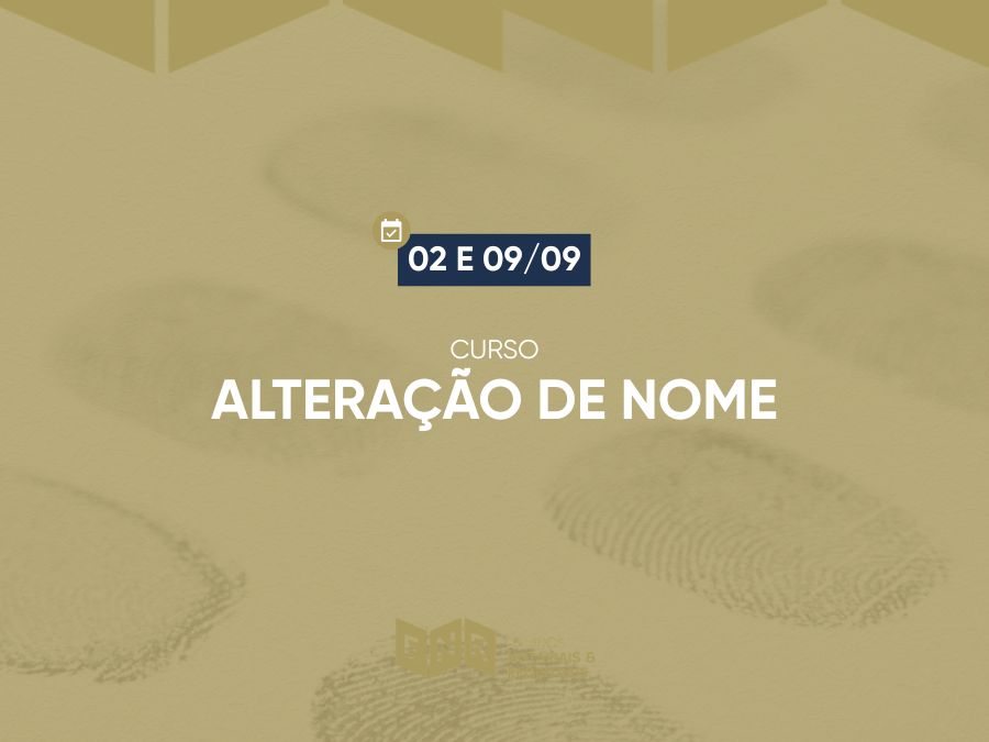 SITE - alteração de nome